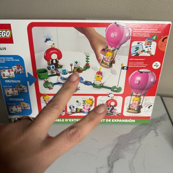 LEGO Super Mario Peach’s Garden Balloon Ride‎ Expansion Set 71419  NWT - Picture 4 of 5